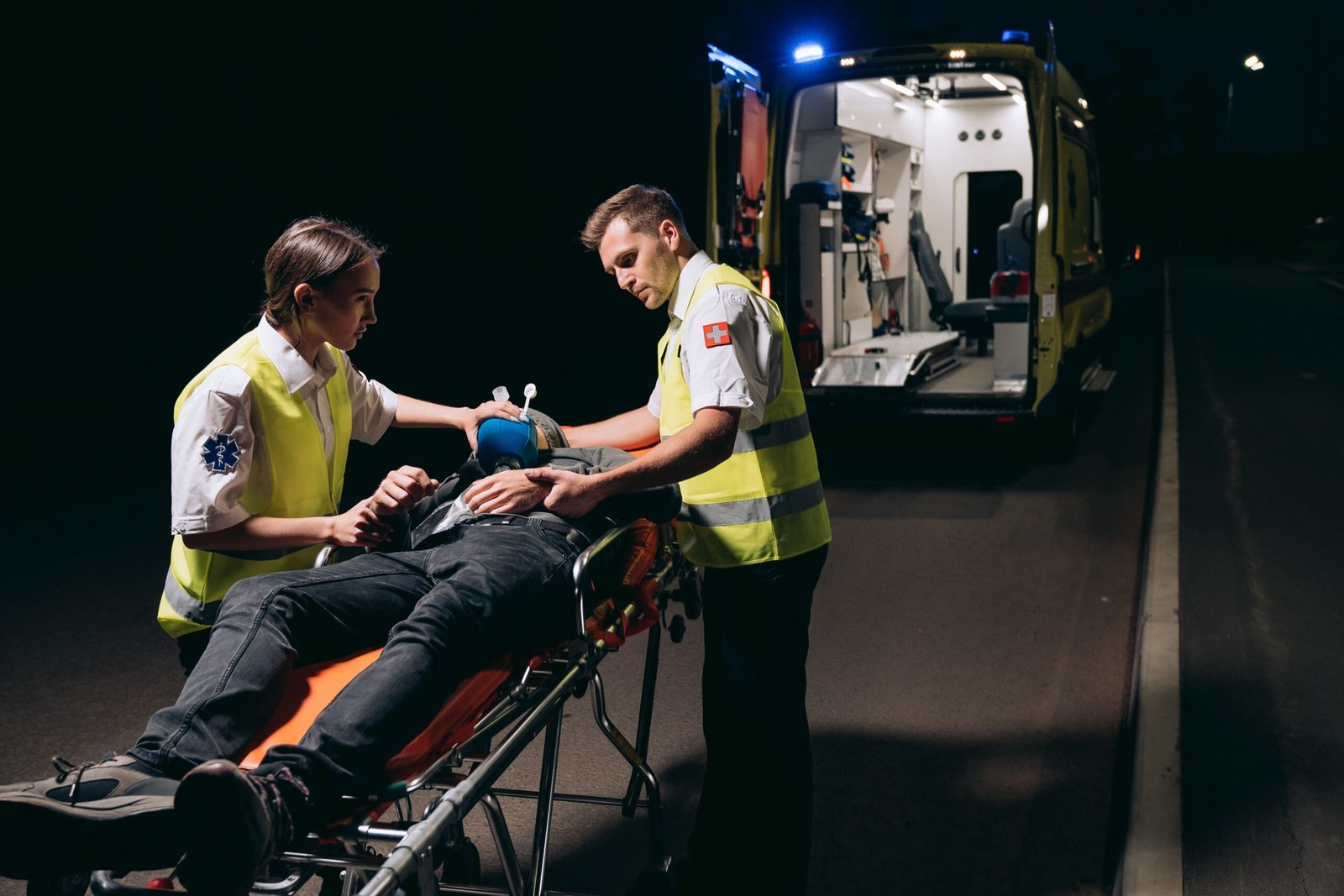 Paramédicos y servicio de ambulancia